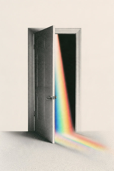 Rainbow Through the Door
