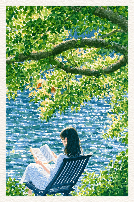Reader by Water