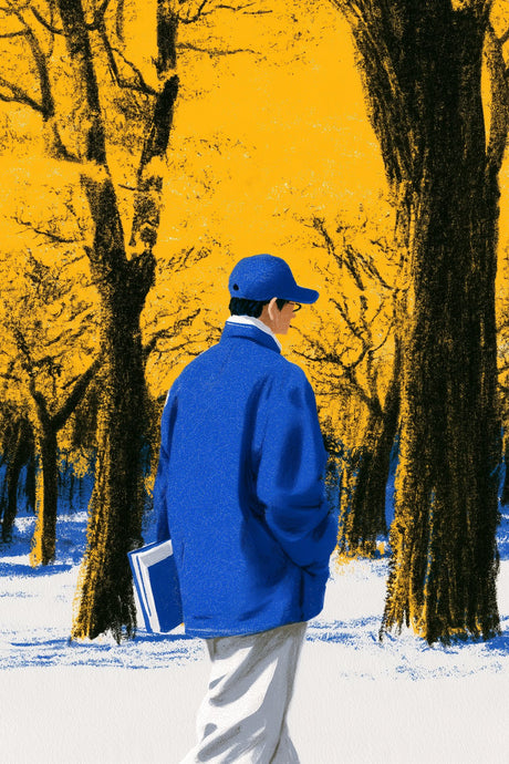 Reader Walks Blue