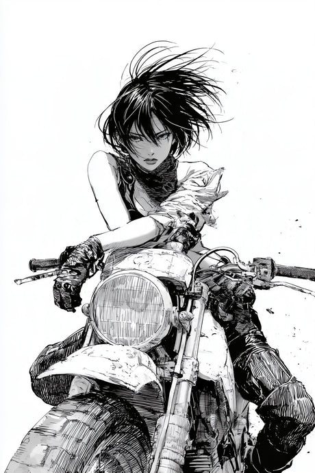 Rider Cuts Wind