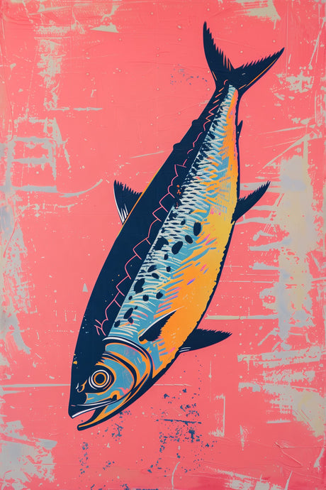 Sardine on Pink