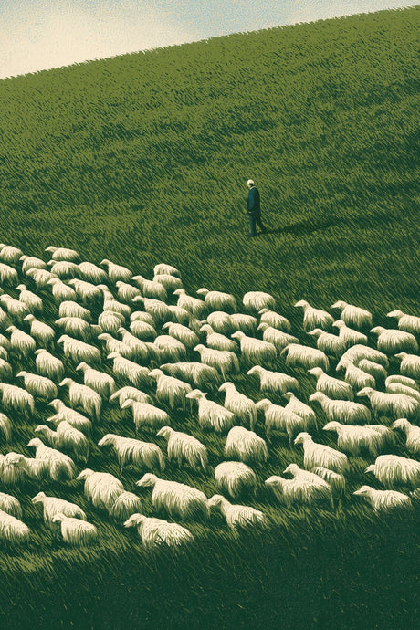 Shepherd Counts Flock