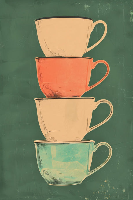 Stacked Teacups
