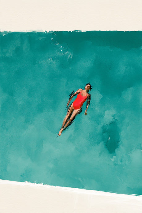 Swimmer in Pool