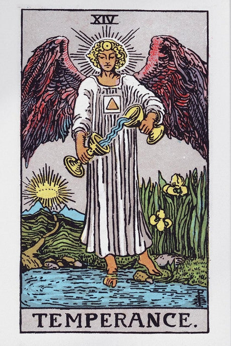 Temperance Tarot Poster