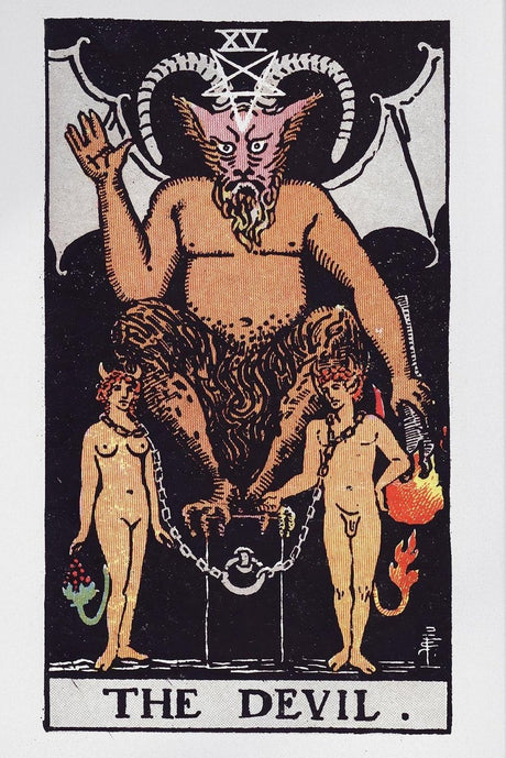 The Devil Tarot Poster