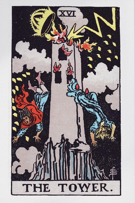 The Tower Tarot Poster