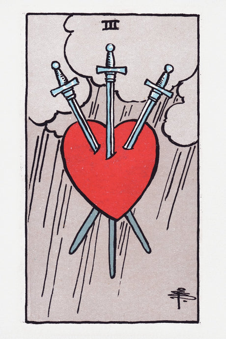 Three of Swords Poster