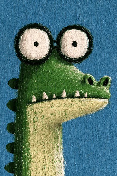 Wide-eyed Crocodile