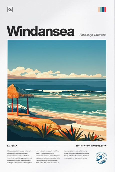 Windansea Poster