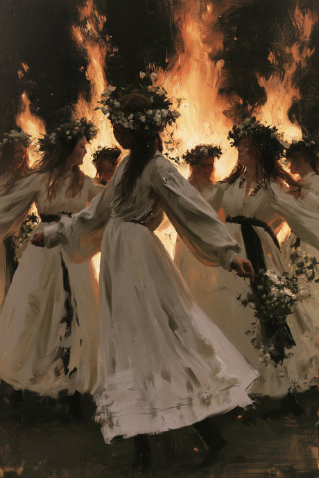 Maidens Circle Fire