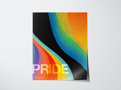 Pride Poster | Exhibit Art Print — print detail on fine art paper