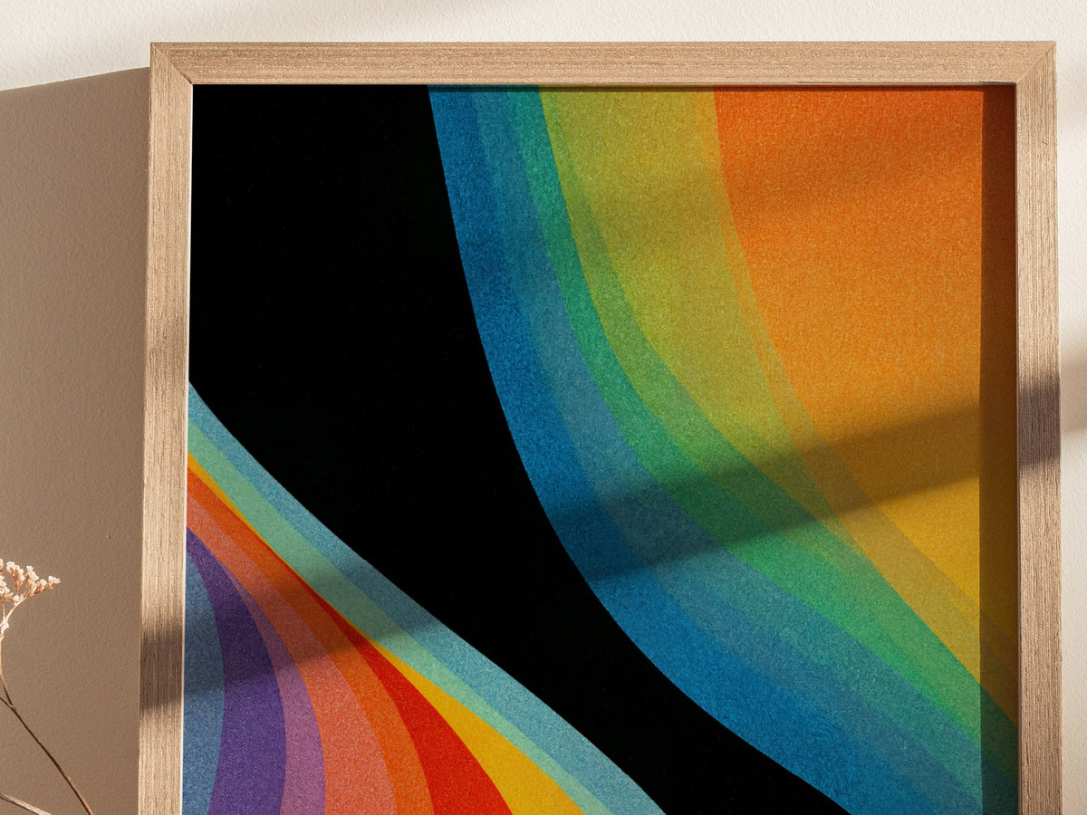 Pride Poster | Exhibit Art Print — styled in an interior